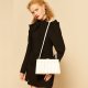 La Feistine New Bag Retro Shoulder Bag Underarm Bag Simple Leather Female Bag