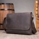 The First Layer Cowhide Shoulder Bag Retro Messenger Bag