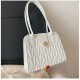 Casual Soft PU Leather Shoulder Bag Retro Fashion Simple One-shoulder Armpit Bag